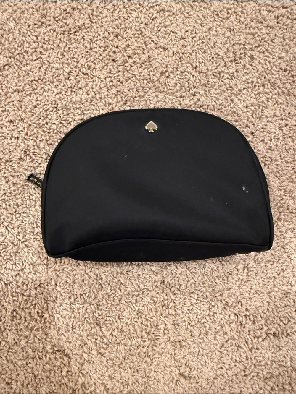 kate spade Black Dome Cosmetic Pouch